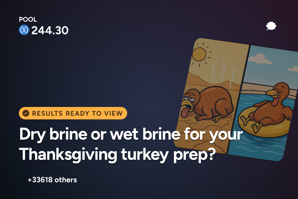 Dry brine or wet brine for your Thanksgiving turkey prep? — Ponder
